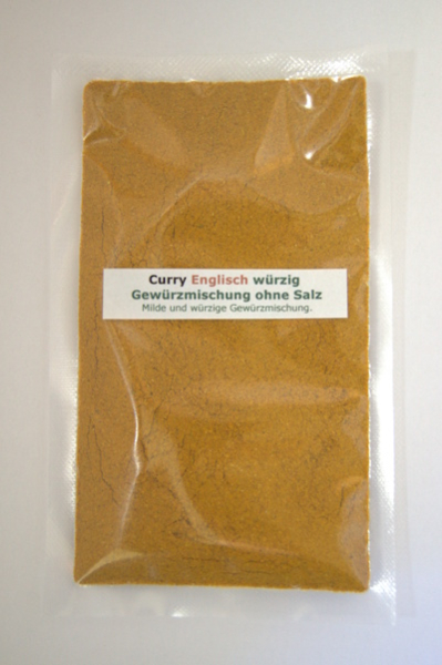Curry English Gewürzmischung Tüte
